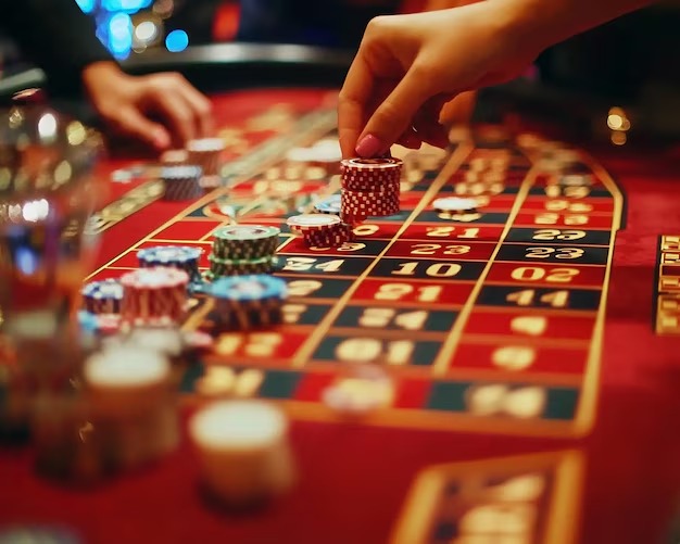 Playtech live-dealer studio with professional croupiers and multi-camera broadcast setup on javaplay
